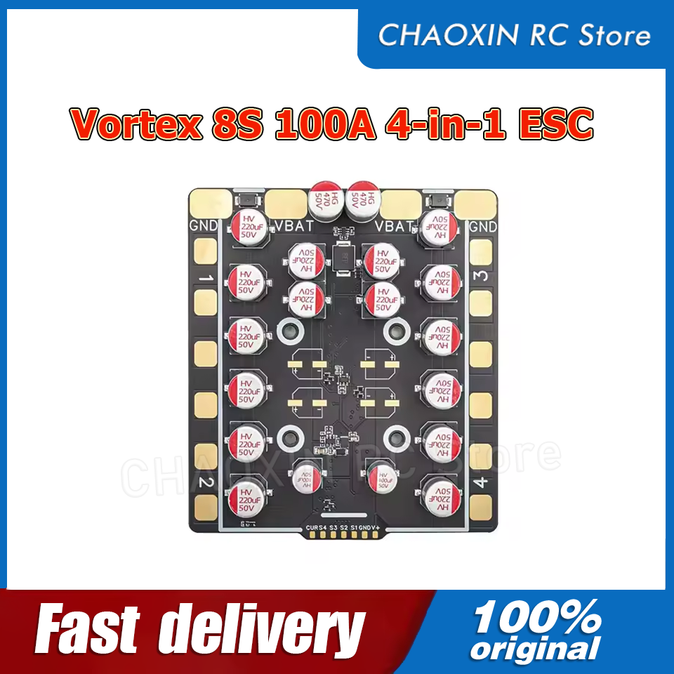Drone Racing Esc - Vortex 8S 100A 4-w-1 ESC BLS