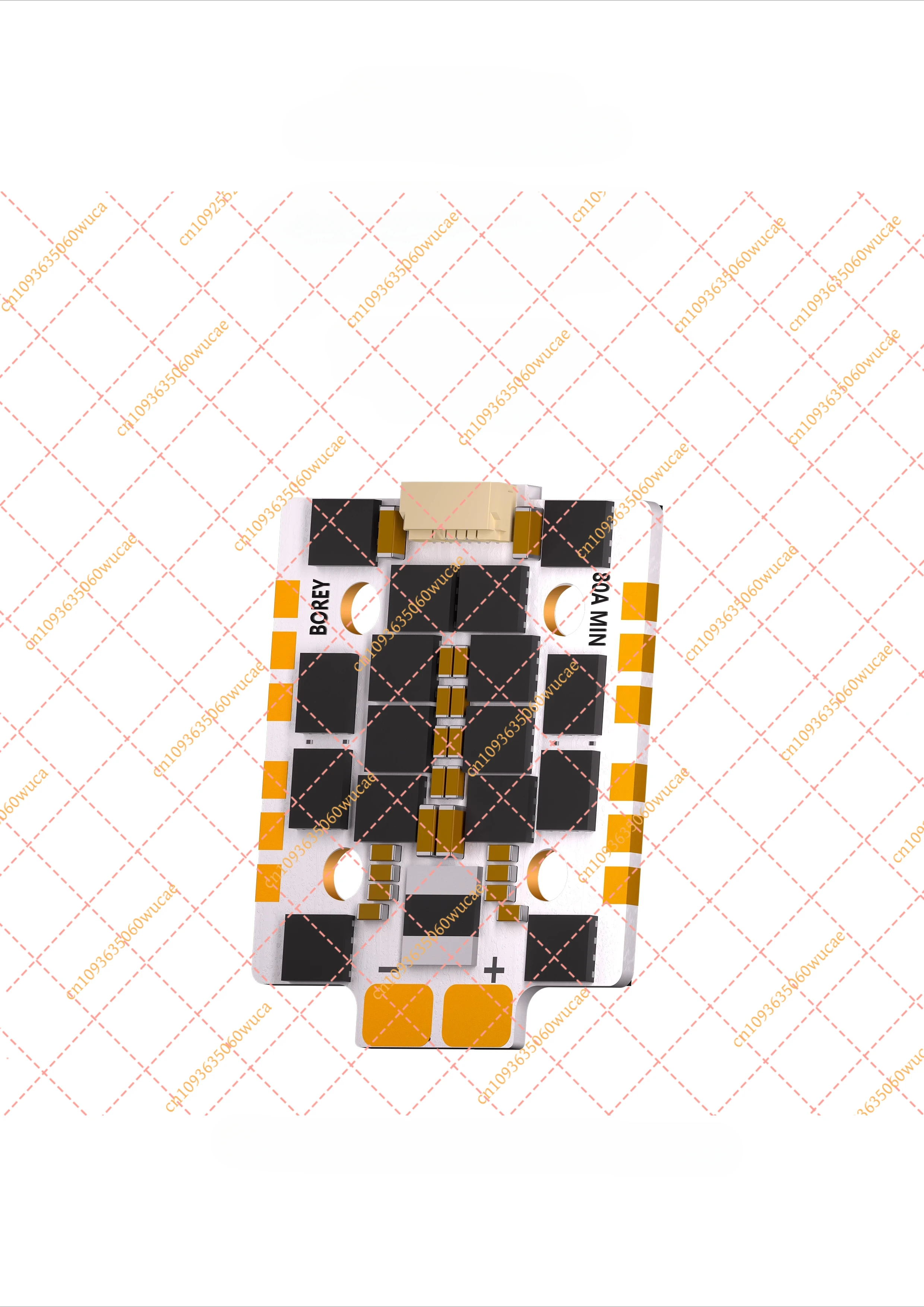 Drone Racing Esc - ZEX BOREY 80A Mini 4-w-1 ESC