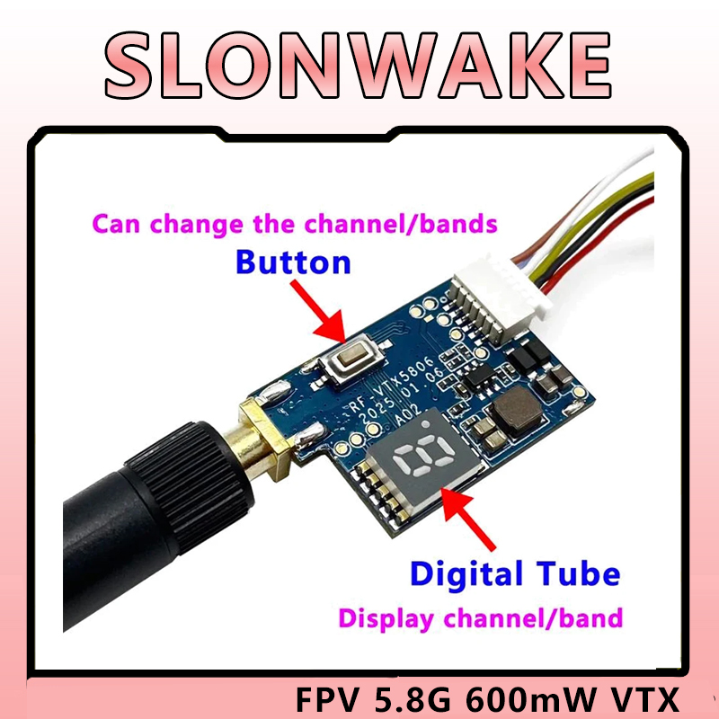 SLONWAKE 5.8G TS5823 PRO Mini  – Drone Racing Vtx recenzja i cena